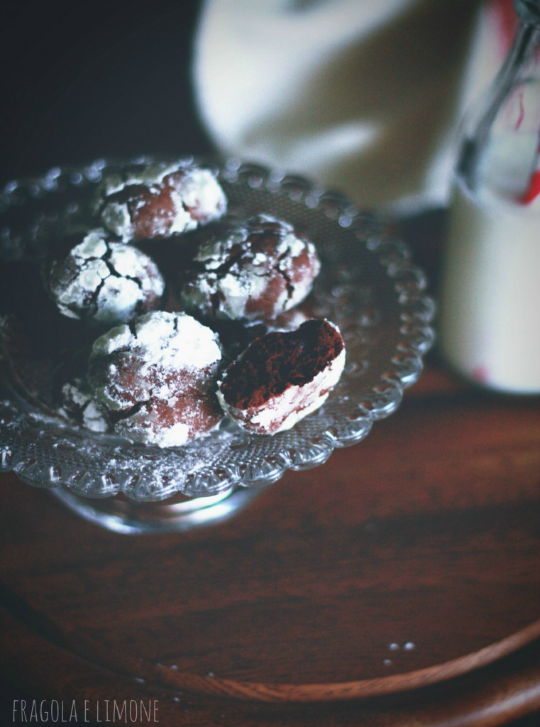 chocolate crinkle cookies 2