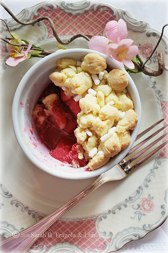 Crumble all'interno