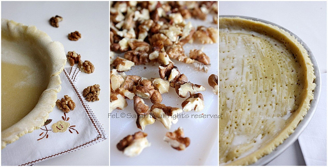 Collage torta dell' engadina