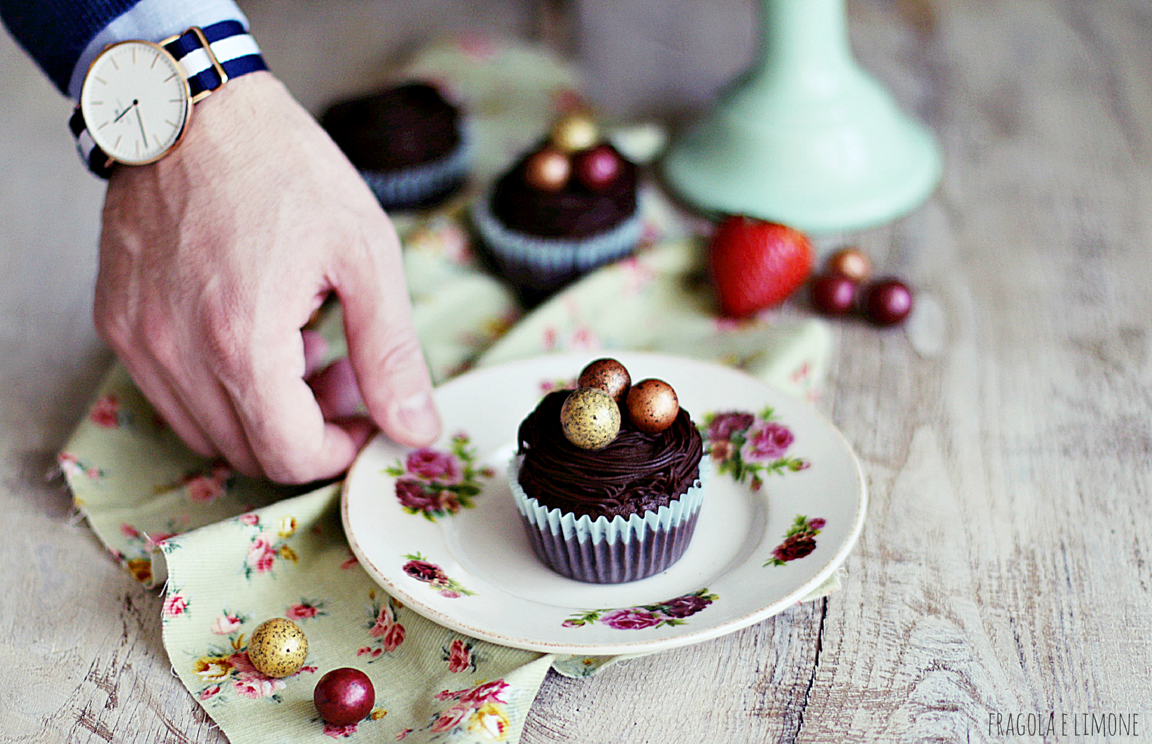 bird's nest chocolate cupcakes (5)